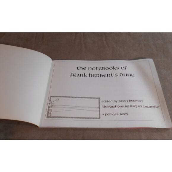 The Notebooks of Frank Herber's Dune ed. By Brian Herbert 1988 (3) - Picture 4 of 9